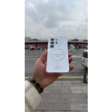 İzel Aksesuar Samsung Galaxy S26 Ultra 5g Sert Pc Sararmaz Magsafe Şeffaf Kılıf