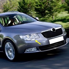 Vass41 Skoda Superb Mk2 2009-2013 Far Yıkama Kapağı Krom Sağ Ön 3T0955110A