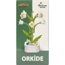 Dostoys Yapı Taşı Serisi Çiçek Yapım Seti Orkide