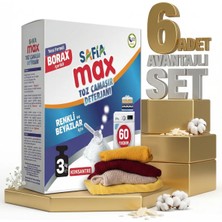 Safia Çamaşır Makinesi Toz Deterjanı 6x3 kg