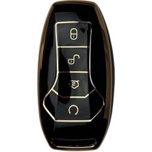 Metalize Anahtar Kabı Seul U -Atto 3 Uyumlu / SYPD81-7