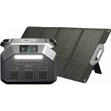 Initial Entropy Energy Solar Operatör Paketi (P1800 Taşınabilir Güç Kaynağı + SP200 Taşınabilir Solar Panel)