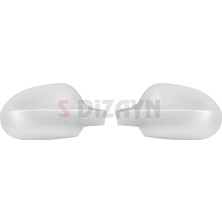 S-Dizayn Fiat Albea Abs Krom Ayna Kapağı 2 Prç 2010 Üzeri