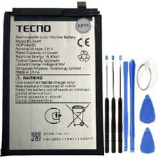 Tecno Camon 40 Pro Pil Batarya + Tamir Seti Hediyeli Axya