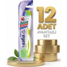 Safia Tekli Yetişkin Orta Diş Fırçası X12