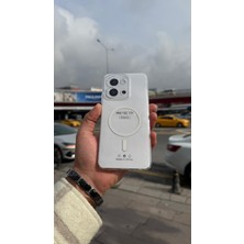 İzel Aksesuar Redmi 15C Sert Pc Sararmaz Magsafe Şeffaf Kılıf