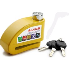 Vesta Aksesuar Alarmlı Motosiklet Disk Kilidi – Suya Dayanıklı 110 Db Güçlü Alarm | Çelik Güvenlik Kilidi