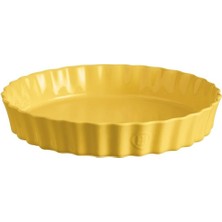 Emile Henry Tart-Börek-Flan Kabı Yuvarlak 32 cm Sarı/Provence Yellow