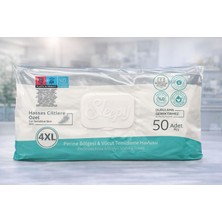 Sleepy Perine & Vücut Temizleme Havlusu 50 Adet | Hassas Ciltlere Özel, Durulama Gerektirmez