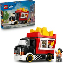 LEGO® City Patates Kızartması Kamyonu - Rol Oyunu için Yemek Aksesuarları İçeren Oyuncak Yapım Seti - 60488