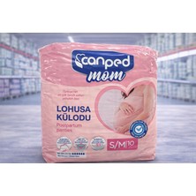 Canped Mom Lohusa Külotu 10 Adet | Yüksek Emicilik, Konforlu ve Güvenli Kullanım