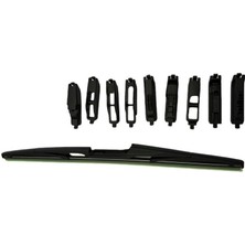 9 Aparatlı Hibrit Arka Silecek Kilitli Model 38 cm / Cası9-38