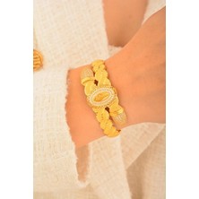 Cebeci Tuğralı Burgu Model Kelepçe Bilezik