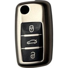 Füme Anahtar Kabı Jetta Uyumlu E.m / SYPD80-9