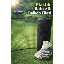 Nzl File Ambalaj Plastik Antresit Dekoratif Bahçe Çiti Perde Balkon Filesi 20 mm Göz Kedi Filesi Kümes Filesi Çiti