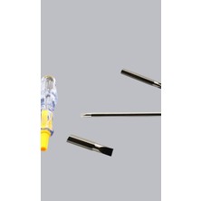 Astraltech 110-220V Elektrik Test Kalemi Korozyona Dayanıklı Nikel Kaplamalı