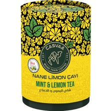 Casvaa Coffee Casvaa Nane Limon Çayı 200 gr Doğal İçeriklerle Ferahlatıcı Lezzet Sunar