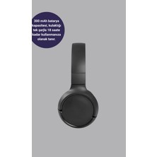 Astraltech Bluetooth 5.0 Siyah Kablosuz Kulaklık 18 Saat Batarya Katlanabilir Tasarım