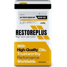Restoreplus Hı-Tech Gear Ep 80W-90 | Ultra Performanslı Çok Dereceli Dişli Yağlayıcı (16 Lt)