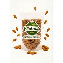Hilalzade Kavrulmuş Tuzsuz Badem Yeni Mahsül Lüks Badem Içi Kuruyemiş 200 gr