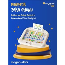 Nasyonel Toys Manyetik Zeka Oyunu Magna Dots | Dikkat ve Odak Geliştirici | Eğitici Oyuncak