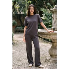 Amia&Co. Oversize Kadın Eşofman Alt Üst Takım