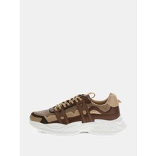 Guess Belluno Deri Erkek Sneaker Ayakkabı FMPBEUFAL12