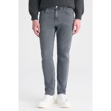 Twn Super Slim Fit Antrasit Denim Pantolon 5ECJ30081503M