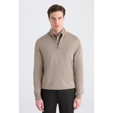 Twn Slim Fit Vizon Kazak 5EC061621232M