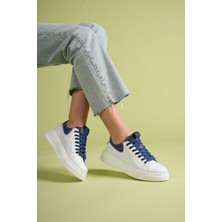 Analin Shoes Kadın Hakiki Deri Bağcıklı Casual Spor Ayakkabı