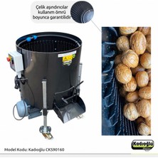 Kadıoğlu CKS90 Ceviz Soyma Makinesi 100-120KG (180 Litre)