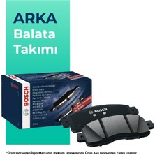 Bosch Alfa Romeo Tonale Arka Fren Balata Takımı (2022-2024)