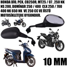 Akgüneş Motogaraj 0 mm Evrensel Motosiklet Ayna Aparatı – 250 cc ve Üzeri Motorlarla Uyumlu Dayanıklı Bağlantı Adaptörü