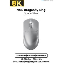 Meyer Gaming Vgn Dragonfly King 8k Magnezyum Kablosuz Gaming Mouse