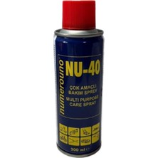 Nu-40 Pas Sökücü, Yağlayıcı ve Çok Amaçlı Servis Spreyi (200 Ml)
