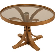 Eymense Buket Yan Sehpa Ceviz