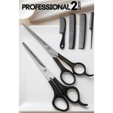 Hsnet Berber Makas Ara Makas Seti Profesyonel 6.5 Inç Çelik - TK002M-6XK1A3