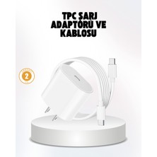 iPhone ve iPad Uyumlu 20W Güvenli Usb-C Hızlı Şarj Adaptörü - TK002M-6VMNJ4