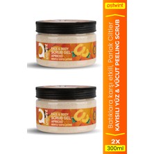 Ostwint Peeling Gel 300 ml Kayısı Scrub 2 Adet