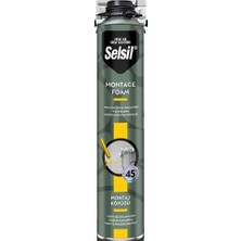 Selsıl Pu Montaj Kopuk 750 ML/845GR Tabancalı