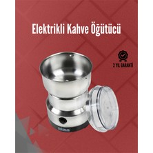 Paslanmaz Çelik Elektrikli Kahve Değirmeni | Sessiz Hızlı Çok Amaçlı Öğüt? - TK002M-6VUKZ