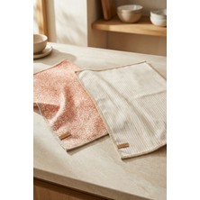 Hamur Mikrofiber Mutfak Havlusu 2'li Bulaşık Cam Kurulama Bezi Seti 40X60 cm 502