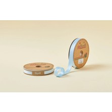 Durukar Biye Saten Katlı 004 Mavi 2 cm 25 Metre %100 Polyester