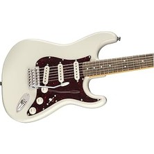 Squier 0374027505 Classic Vibe '70S Stratocaster Hardtail Hss Gitar (Olympic White) | Sabit Köprü Beyaz Gövde ve Büyük 70'ler Kafa