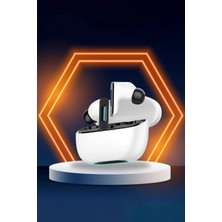 MiraLive LS-518 Aktif Gürültü Engelleyici Özellikli Tws Airpods Kulaklık - Beyaz-Siyah