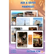 Birikiyedi Vision Board Sticker Set-Defter ve Ajanda Için-Aşk Manifesti/hayal/yaratım/vizyon Panosu