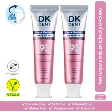 Dkdent %93 Maximum Hassasiyet Diş Macunu 75 ml x 2 Adet