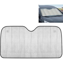 Ally 5 Katmanlı Alüminyum Katlanabilir Araç Ön Cam Güneşliği -140X70 Isı Yal - TK002M-6XSQM