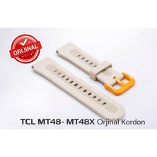 TCL Movetime MT48- MT48X Family Saat Beyaz Renk Kordonu / Kayışı