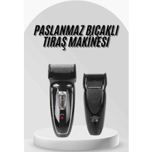 Sakal Kesme Makinesi Yanak Tıraş Makinesi Hassas Ciltlere Özel Profesyonel - TK002M-6VKQM8